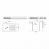 Lavello Classic 273 79x50 cm destro