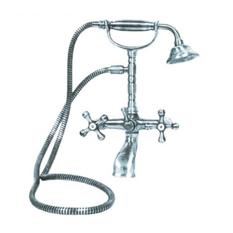 Miscelatore Lecce Classic con doccetta cromo