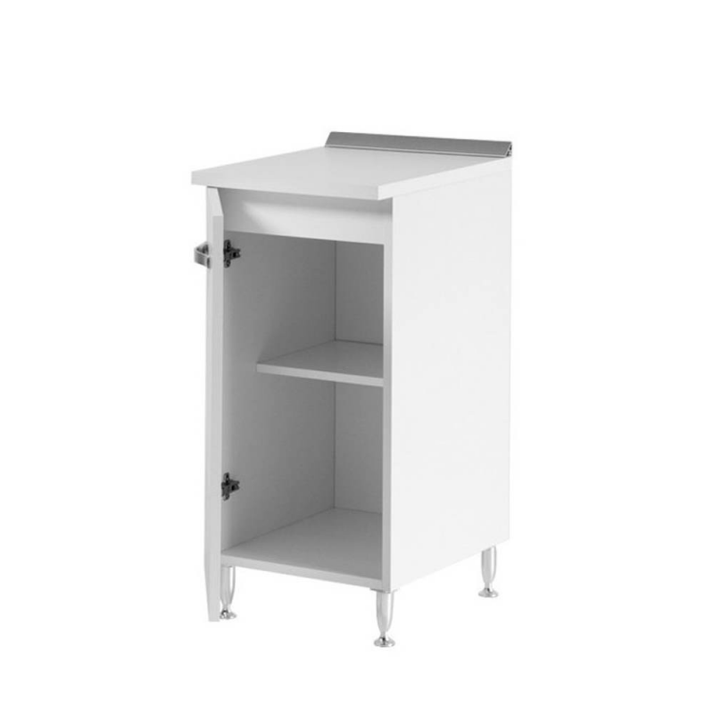 Base cucina con anta 30x50x85H bianco frassinato EFFEZETA ITALIA
