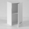 Pensile cucina 30x32x72H cm. con anta bianco frassinato EFFEZETA ITALIA