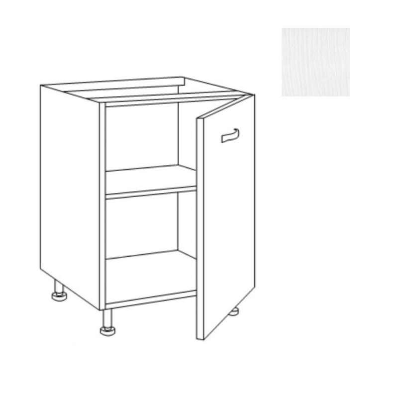 Base cucina 60x60x82H cm bianco frassinato EFFEZETA ITALIA