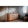 Madia Denver 3 160x40x88H quercia antracite