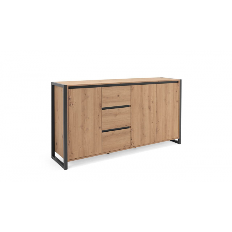 Madia Denver 3 160x40x88H quercia antracite