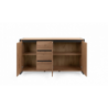 Madia Denver 3 160x40x88H quercia antracite
