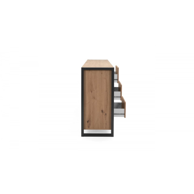 Madia Denver 3 160x40x88H quercia antracite