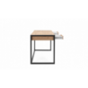 Scrivania Denver 30 L120xP60XH75 quercia antracite