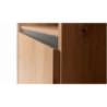 Credenza alta Denver 51 L120XP40XH140 quercia antracite