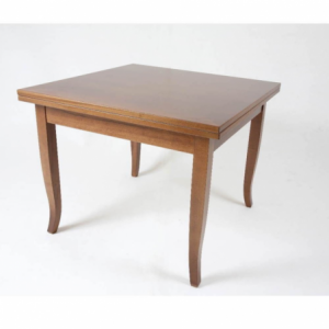 Tavolo quadrato allungabile Verona noce 90x90
