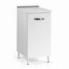 Base cucina con anta 40x50x85H bianco frassinato EFFEZETA ITALIA