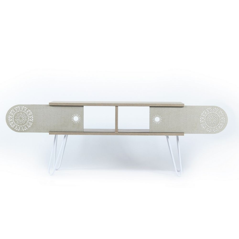 Porta TV Illia rovere 106x30x48H MT190122