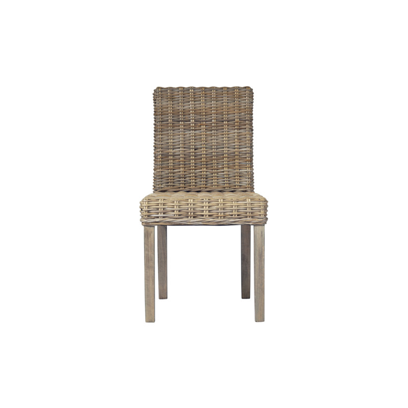 Set due sedie Moia Lisbona grey kubu giardino eleganti robuste