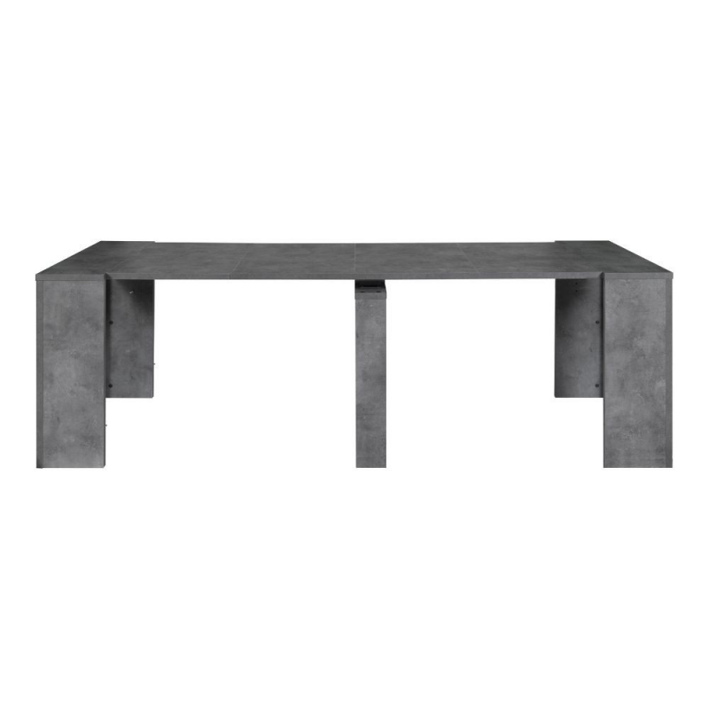 Consolle allungabile Baku cemento 252 cm