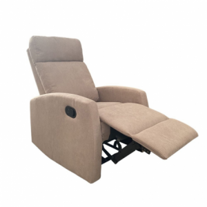 Zoom Poltrona relax Giada manuale tessuto tortora
