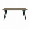 Tavolo da pranzo Yutan 180x100 cm rovere