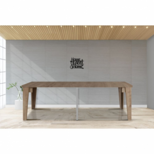 Zoom Consolle allungabile Natron rovere 50x90 cm