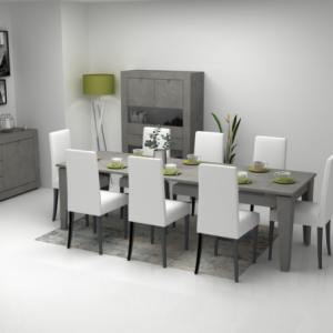 Zoom Consolle allungabile Natron cemento 50x90 cm