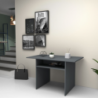 Tavolo consolle ripiegabile Ikebana cemento 120x35
