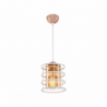 Lampada a sospensione Mira ASZ1261 metallo bianco