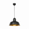 Lampada a sospensione Kumbet MDL3053 metallo nero interno oro