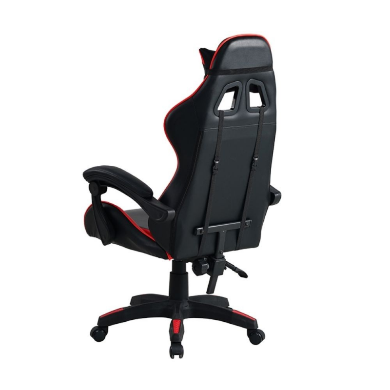 Poltrona gaming Mek rosso nera