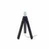 Lampada da tavolo treppiede Deco MDL3042 legno nero