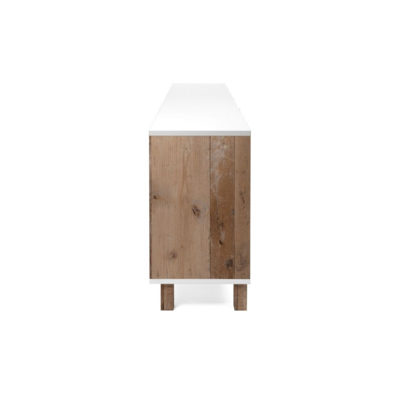 Madia Menorca 57A 3 ante bianco rovere 200x35x64,5