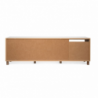Madia Menorca 57A 3 ante bianco rovere 200x35x64,5