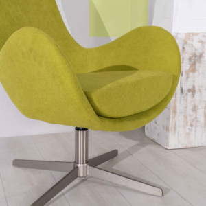 Zoom Poltrona girevole Olga L.P.H 72 x 64 x 85 cm Stones