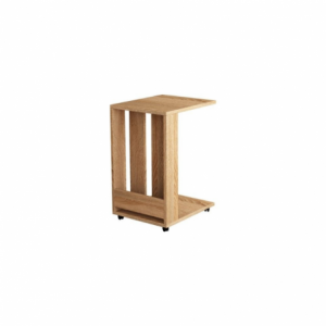 Zoom Tavolino da divano Edi porta pc e riviste rovere oak