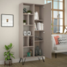 Libreria Jedda tortora con anta 80,6x191