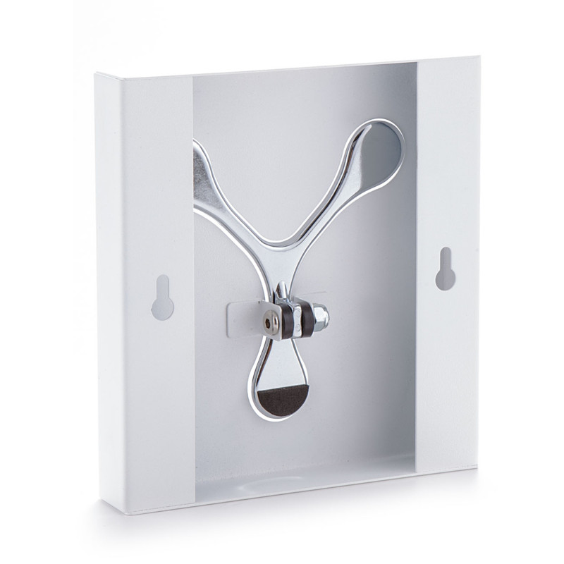 Appendiabiti Da Muro Bin 1 White 18X19X4 Cm