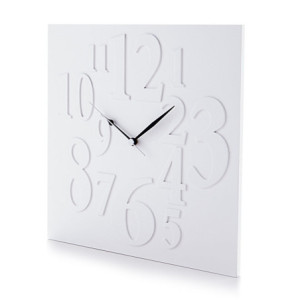 Zoom Orologio Da Muro Mix White 37X37X5 Cm