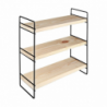 Scaffale MENSOLE Hobby 3 ripiani 40x13x40 nero ASZ1571