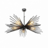 Lampada da soffitto a 5 luci Salem MDL3806 metallo nero
