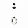Lampada a sospensione Felicia due cerchi Led ASZ1591