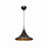 Lampada a sospensione Kalyon metallo nero oro ASZ1650