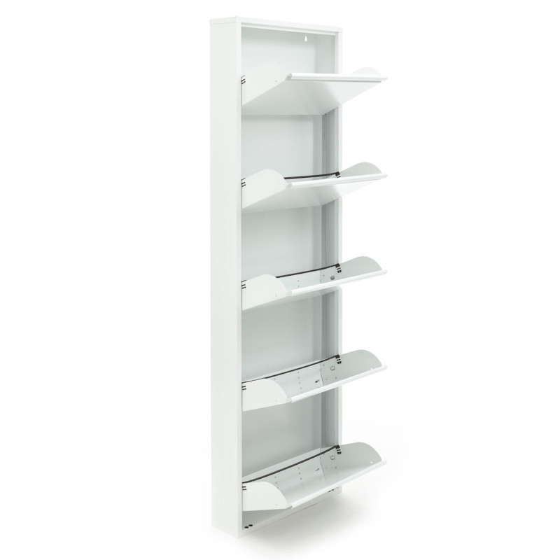 Scarpiera 5/A Sandy White 170X51X15 Cm