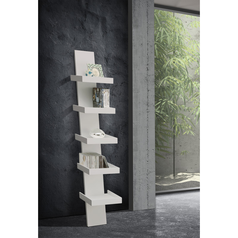 Libreria Step White 160X27,5X1 Cm