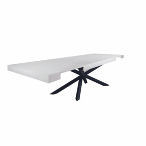 Zoom Tavolo allungabile Iron Gondar 160x90 olmo