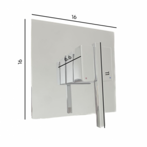 Zoom Miscelatore bagno Quadra doccia cromato