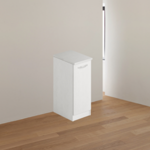 Zoom Laundry mobile bagno con anta 36x50x85,5 bianco frassinato