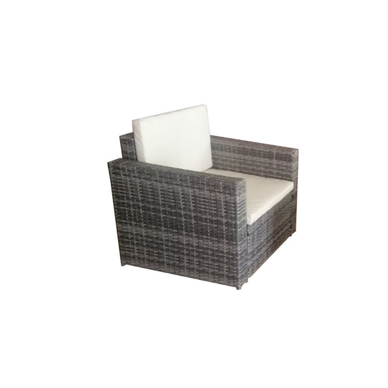 Salotto da giardino WRS066G rattan grigio WRS066G