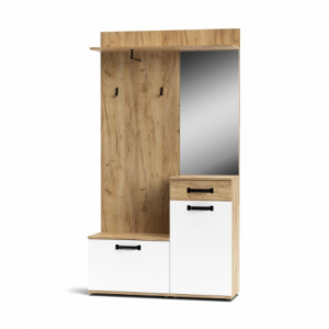 Zoom Mobile ingresso Mosso MO6 colore rovere e bianco
