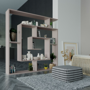 Zoom Libreria Labirent colore light mocha