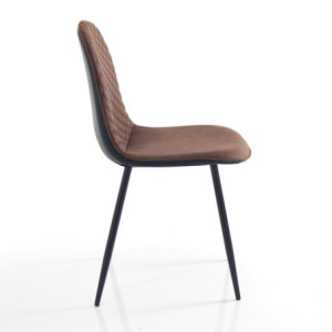 Zoom Sedia Gale Brown 66 X 64 H.50 Cm
