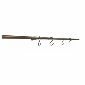 Zoom Asta appendi mestoli KITOTTONE90 4 ganci 90 cm ottone antico