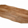 Tavolo allungabile effetto legno gambe in metallo Amal 150x90x75h