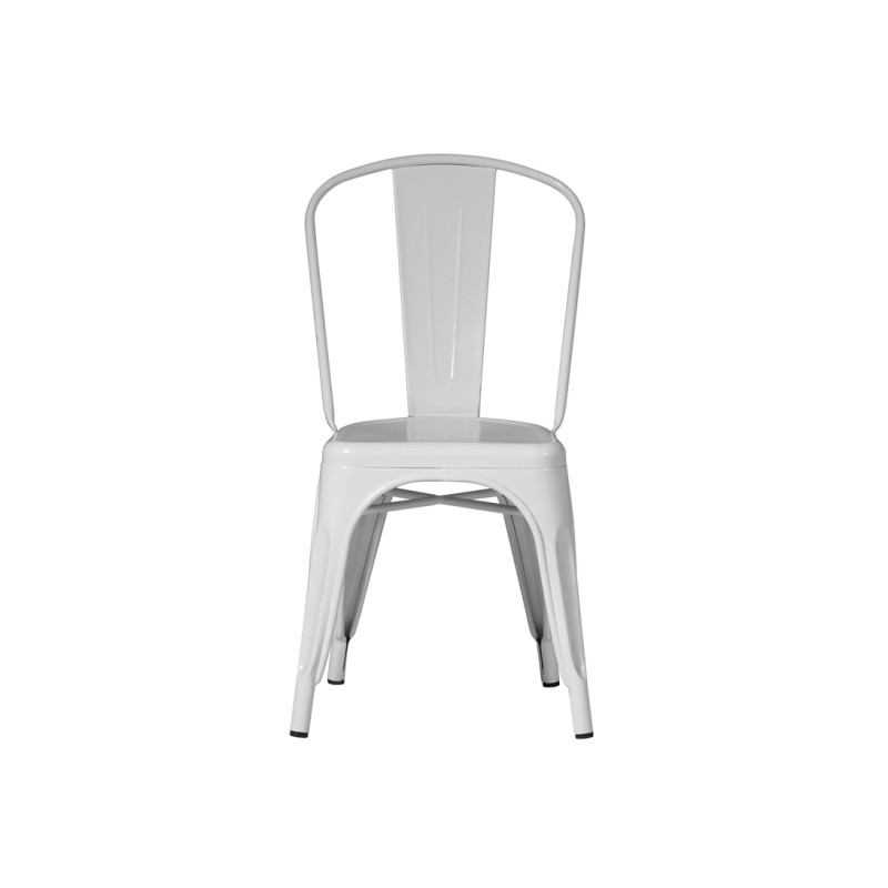 Set 2 Sedie Moia lamiera galvanizzata avorio esterno resistente