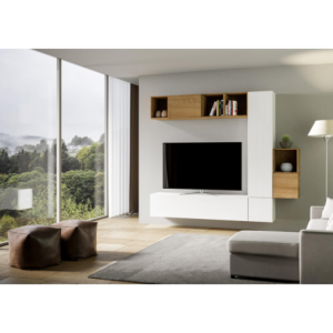 Composizione Parete Soggiorno A49 L.254 H.214 P.39,2