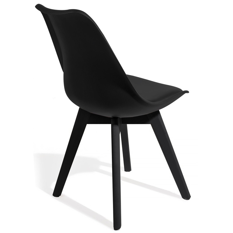 Sedia Kiki Evo Black 60 X 56 X H48 Cm